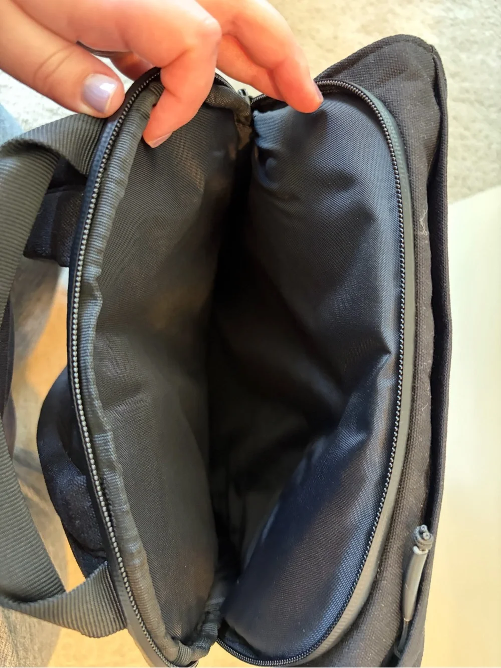 Brevite The Daily Backpack, Triple Black